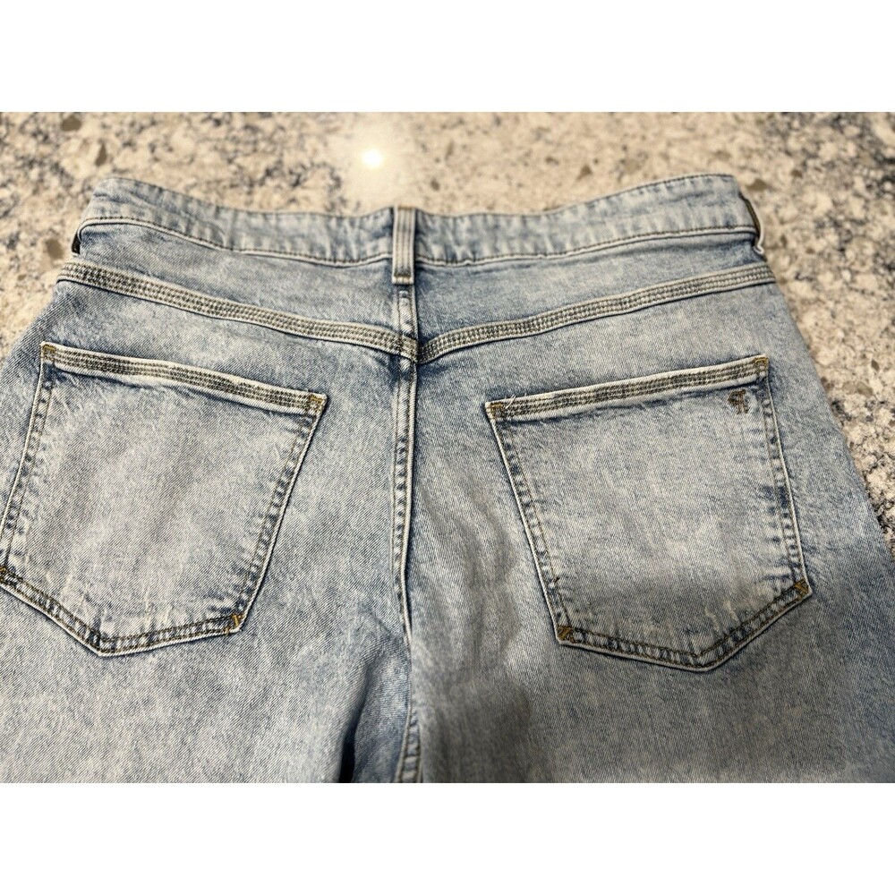 Pilcro Women’s Size 30 Acid Washed Wide Leg Jeans - Picture 11 of 13